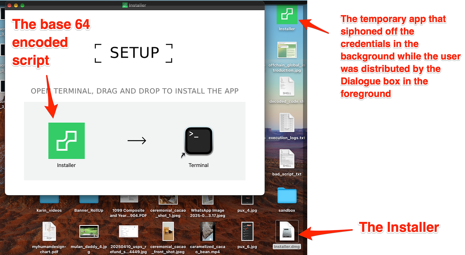 How the installer package looks like